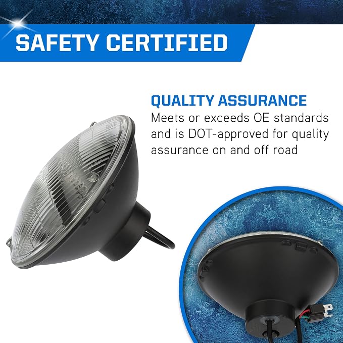 PEAK H6024 Sealed Beam 6000K LED Headlight - Pack of 1