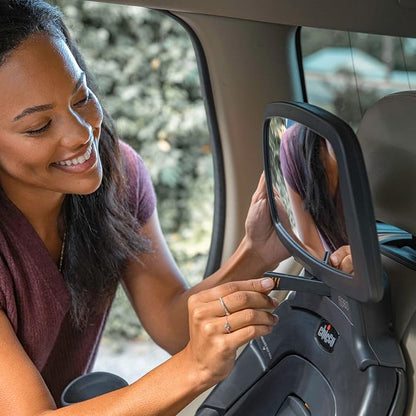Chicco Fit360 Mirror Car Seat Accessory for Fit360 Rotating Convertible Car Seat, Shatter-resistant, For Rear-Facing, Anthracite/Grey
