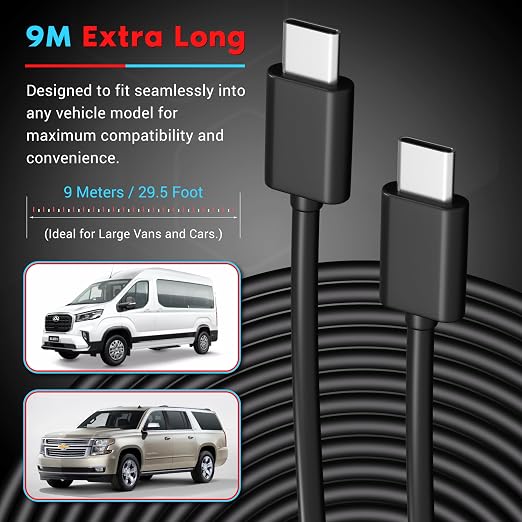 ROVE Ultimate 9M Rear Camera Cable for R2-4K Dual