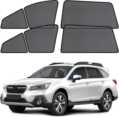 ZATOOTO Car Window Shades for Outback 2021-2024, Car Window Cover Baby Sun Shades Sun Blocker Outback Side Window Screens for Camping | UV Protection, Privacy, Ventilation, and Bug-Free Design