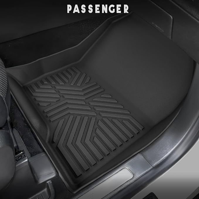 KARPAL Floor Mats for 2015-2024 2025 2026 Ford Edge, Custom Fit TPE All Weather Ford Edge Accessories 1st & 2nd Row Floor Liner & Trunk Mat