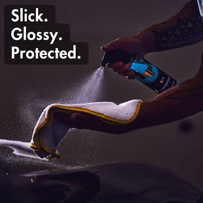 Yum Ceramic – Advanced Spray Ceramic Coating for Long-Lasting Gloss and Water Repellency – Easy Application on Paint, Glass and Trim – Safe on Coated & Uncoated Vehicles and Surfaces – 500ml