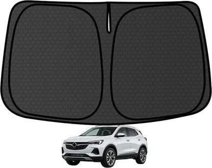Encore Customized Windshield Sun Shade for 2020 2021 2022 2023 2024 2025 2026 Enclave (Not fits for Encore GX) Front Window SunShade Visor Protector Foldable Blocks UV Rays Keep Car Cooler Accessories