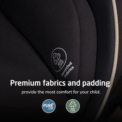 Maxi-Cosi Kani 4-in-1 Infant Kids Convertible Car Seat, Rear-Facing Forward-Facing Carseat, Booster, Slim Fit, Magnetic Buckle, 5-Position Recline, Fits 5-100 lbs, 19-57 in, Caspian Caviar