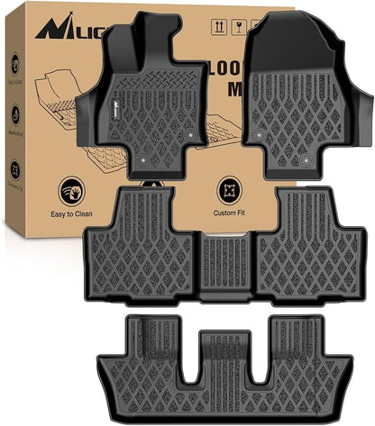 Nilight TPE Floor Mats for TX TX350 TX500h TX550h+ 2024 2025 2026 All Weather Custom Fit Heavy Duty Floor Liners