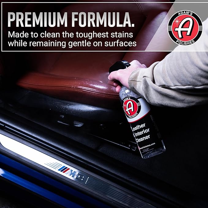 Adam's Polishes Leather & Interior Cleaner (6 fl. oz (Foaming))