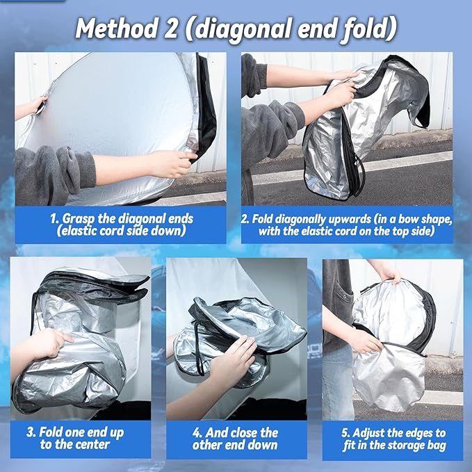 Windshield Sun Shade for Subaru Forester 2026 2025-2019, Car Front Window Shade Sun Visor & Heat Shield Accessories | 240T Sunshade Blocks UV Rays Heat