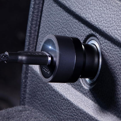Mophie 30W USB-C Car Charger - Eco-Friendly Fast Charging for Devices, LED Indicator, Universal AUX Compatibility