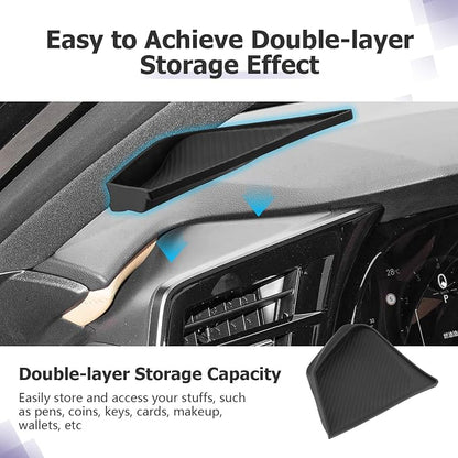 LUWU 2026 RX Dashboard Non-Slip Mat Center Console Cup Holder Compatible with 2023 2024 2025 2026 Lexus RX350/RX450/RX500 Accessories Silicone Protective Pad Liner Protective Pad 2-Pack