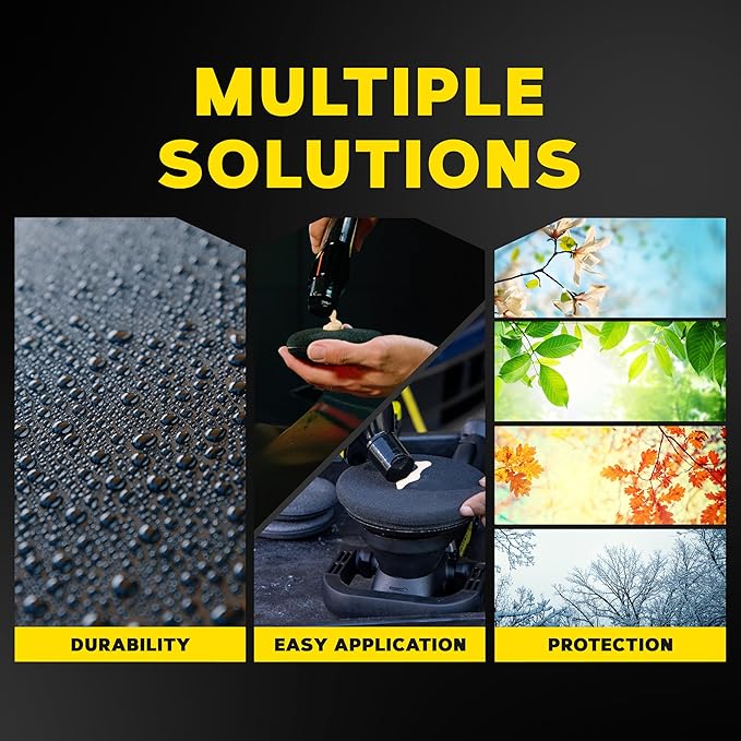 Meguiar's Gold Class Carnauba Plus Premium Liquid Wax Kit,Car Detailing Kit with a Pure Carnauba Wax Blend & Foam Applicator Pad for Keeping Glossy Paint Protected Like a Pro,16 Oz Bottle(Pack of 6)