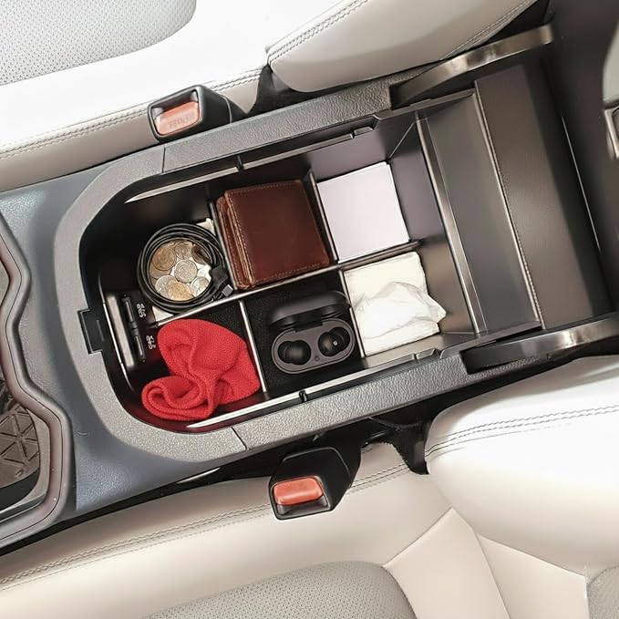 Vehicle OCD - Center Console Organizer for Toyota RAV4 (2019-2025) - Made in USA - SLX158