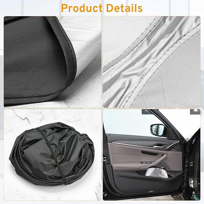 XHRING Windshield Sun Shade for Lexus is IS250 IS350 IS300 IS460 is Couple ES ES350 RC CT LS UX Series Accessories, Car Front Window Sunshade Sun Visor Shield for Lexus Sedans Sun Protection