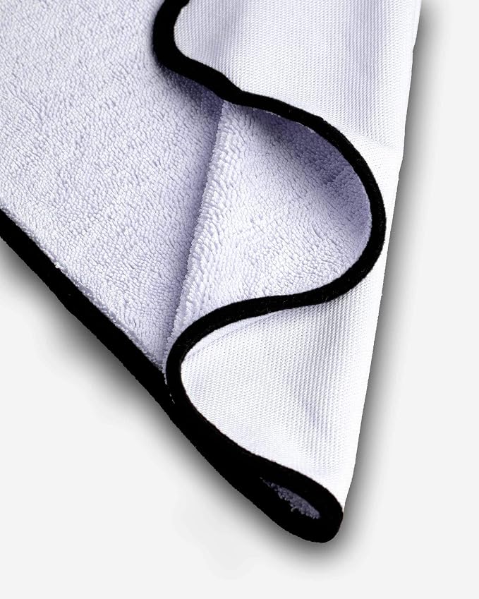 Adam's Polishes Mini Plush Drying Towel (Pack of 6) - Microfiber Cleaning Cloth for Car Detailing, Drying, & Car Wash | Soft Rag Towel Won't Scratch Paint | Wax Auto Kit Glass Cleaner Supplies
