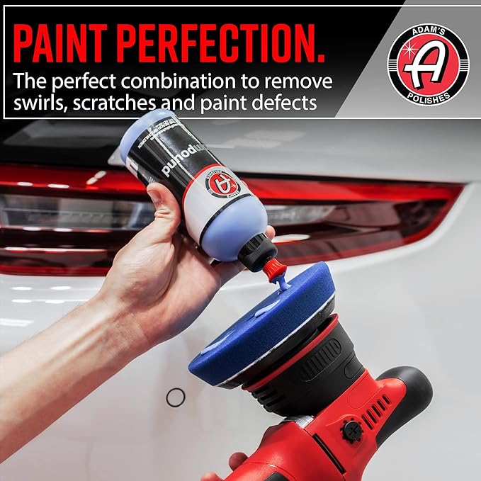 Adam's Polishes Premium Polisher Pads - Expertly Designed to Make Polishing and Paint Correction Easy and Quick - Color Coded to Match with Recommended Polishes or Compounds (2", Blue Compound Pad)