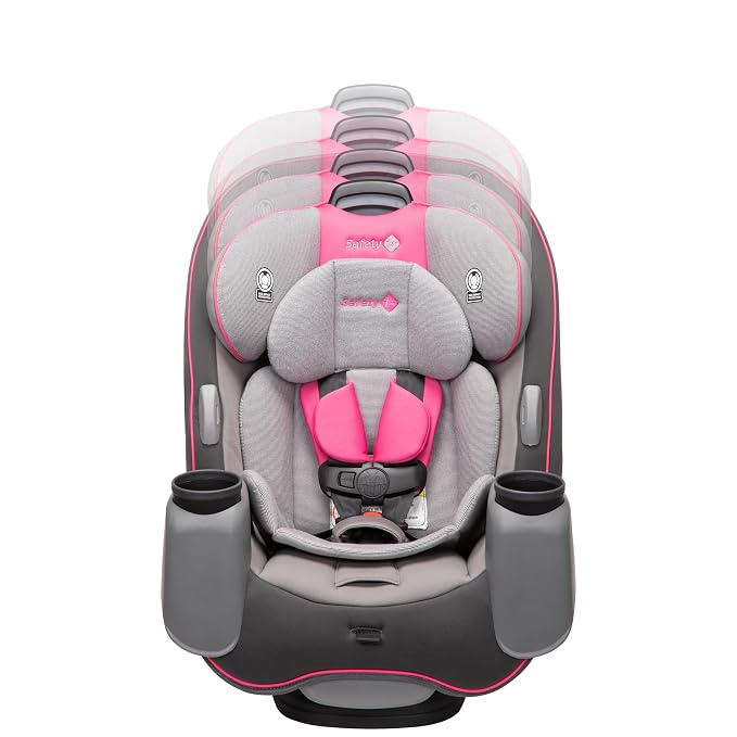 Safety 1st Crosstown DLX All-in-One Convertible Car Seat, Cabaret
