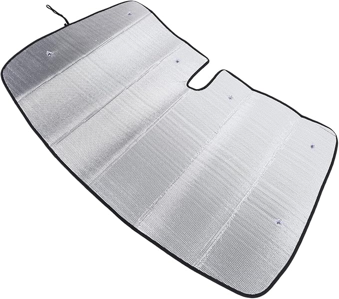 Windshield Sun Shade Compatible with Mercedes-Benz GL-Class 2007-2012 Foldable Front Windshield Sunshade Protector, Block UV Rays Keep Your Car Cooler