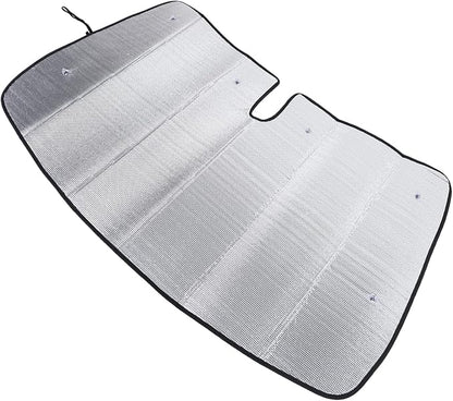 Windshield Sun Shade Compatible with Mercedes-Benz GL-Class 2007-2012 Foldable Front Windshield Sunshade Protector, Block UV Rays Keep Your Car Cooler