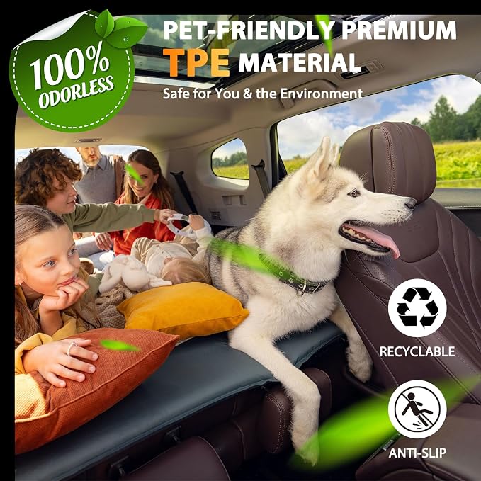 Floor Mats & Cargo Liner for 2021-2025 Toyota Sienna (Only for 8 Seats), All Weather TPE Floor Liners Custom Fit Sienna LE XLE Heavy Duty Car Mats 1st & 2nd & 3rd & Trunk Mat Accessories Black