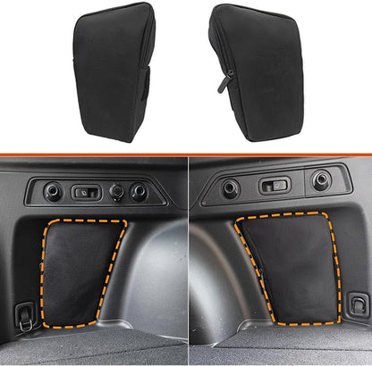 Trunk Upgrade, Trunk Organizer Pocket Bag, Trunk Cubby Storage bag, Cargo side pocket For Subaru Forester SK 2024 2023 2022 2021 2020 2019,Black, 2 pcs (Driver's side+Passenger's side)