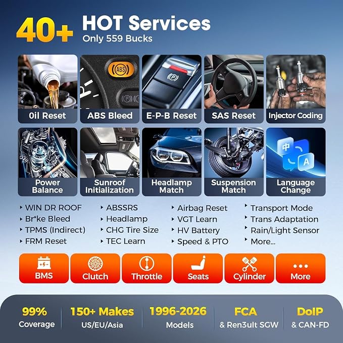 Autel MaxiCOM MK900 Bidirectional Scanner: 2026 Up of MaxiCheck MX808S MK808S, Work as MK900-BT MK900BT MX900 OBD2 Diagnostic Tool w/ 3000+ Active Test, 40+ Service, CAN-FD&DOIP, All System, FCA 11 OS