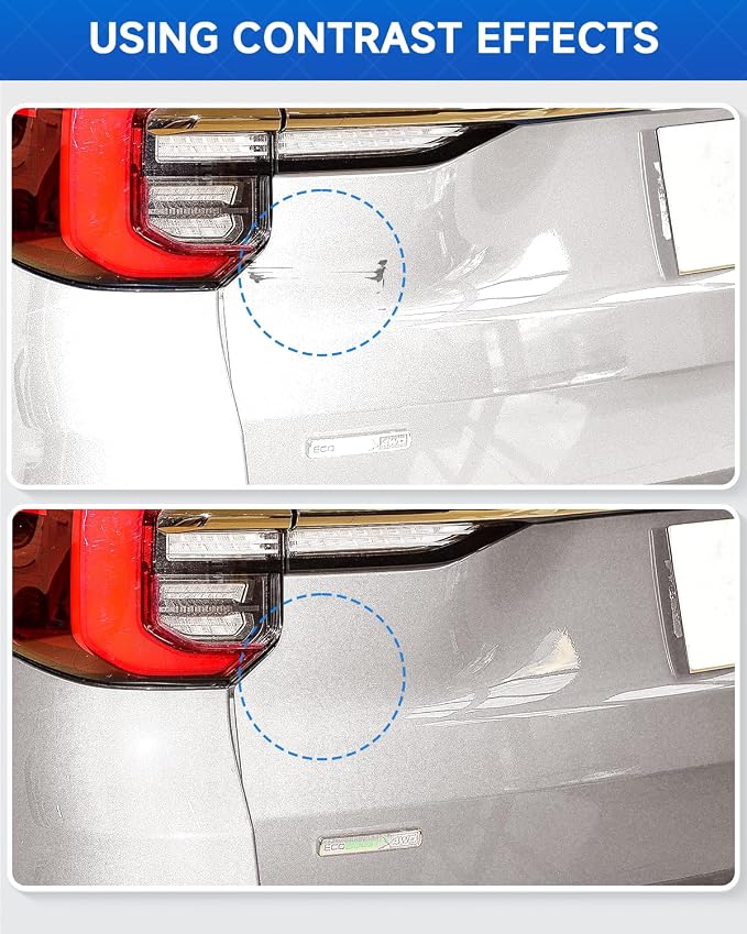 UG White Platinum Metallic Touch Up Paint Compatible with Ford Exact Match Touch Up Paint Car Scratch Repair