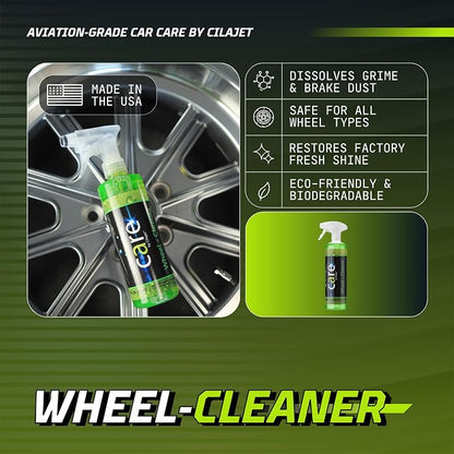 Care Wheel Cleaner, Car Cleaning Supplies, Auto Detailing Supplies, Removes Brake Dust, Grime, Safe for Various Wheel Finishes, 16 oz.