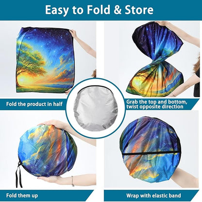 Car Windshield Sun Shade, Folding Car Shades for Front Windows UV Rays Sun Cover Shade, Keeps Your Vehicle Cool
