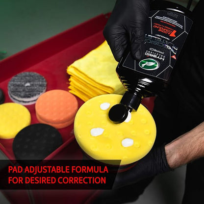 Turtle Wax 53706 Hybrid Solutions Pro 1 & Done Car Polish Compound 16.2 fl oz (473 ml)