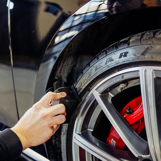 Jescar Tire & Trim Protectant - 16oz - Long-Lasting UV Protection for Tires, Trim, and Vinyl – Restores Shine, Prevents Fading, and Repels Dirt – Easy Application, Professional-Grade