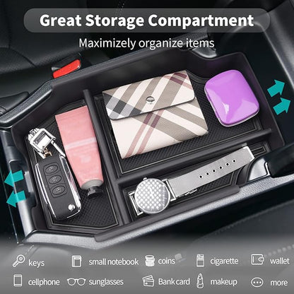 CDEFG 2023 2024 2025 2026 Accord Center Console Accessory Organizer for 2023-2026 Honda Accord Sport EX-L L Touring LX EX Middle Console Tray Armrest Storage Box