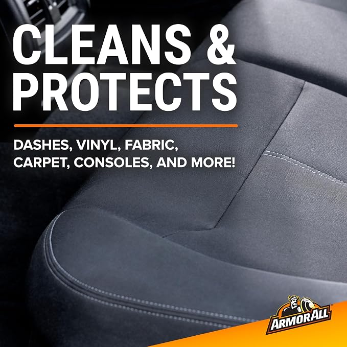 Armor All Ultra Shield + Ceramic Cleaning Wipes by Armor All, Car Interior Cleaner Wipes with Stain-Repelling Technology, 90 Count