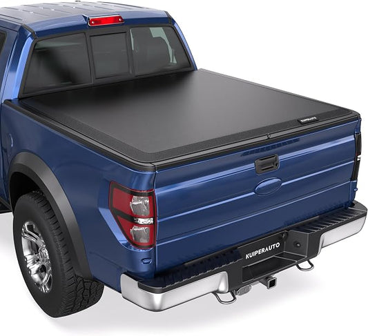KUIPERAUTO Soft Roll-up Truck Bed Tonneau Cover Compatible for 1982-2011 Ford Ranger 6' Bed