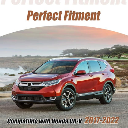 Interior Trim Kit for Honda CR-V 2017-2022 Wood Grain Pattern 9Pcs