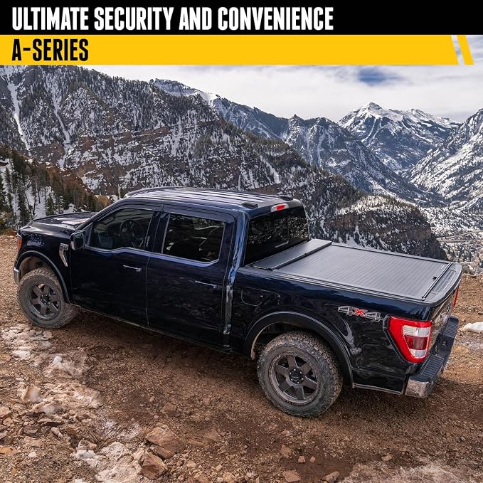 RealTruck Roll-N-Lock A-Series Retractable Truck Bed Tonneau Cover | BT151A | Fits 2017 - 2025 Ford F-250/350 Super Duty 6' 10" Bed (81.9")