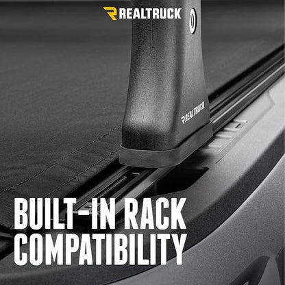 RealTruck TruXedo Pro X15 TS Soft Roll Up Truck Bed Tonneau Cover | 1253316 | Fits 2015-2022 Chevy/GMC Colorado/Canyon 6' 2" Bed (74.4")