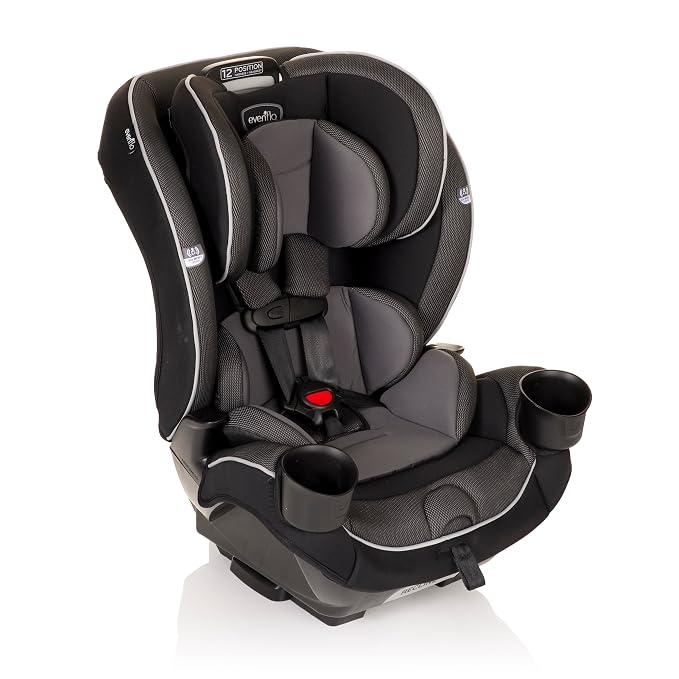 Evenflo EveryKid 3-in-1 Convertible Car Seat (Livingston Gray)