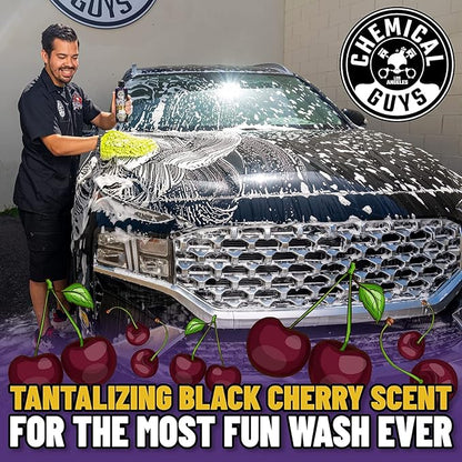Chemical Guys Black Light Hybrid Radiant Finish Car Wash Soap and Superior Surface Cleanser 2 Pack (2 X 16 Fl. Oz.) - Gloss Enhancing pH Balanced Formula for Maximum Shine