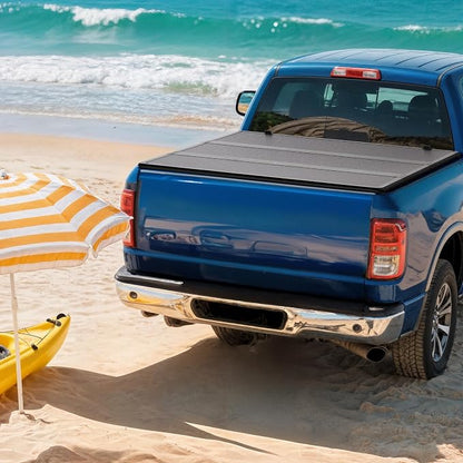 FRP Hard Tri-Fold Truck Bed Tonneau Cover Fit for Chevy Colorado/GMC Canyon 2015-2022 6.2 ft Bed