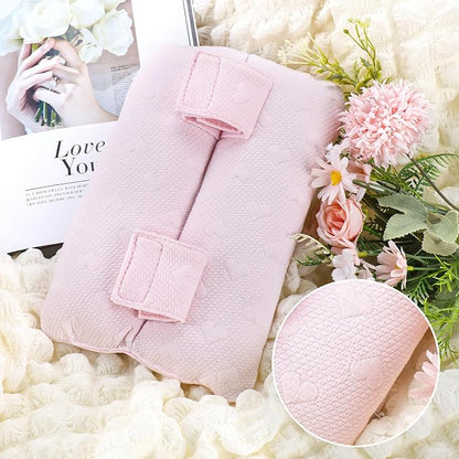 Seat Belt Pillow Post Surgery, Chemo Port Pillow for Seatbelt Chest Protector Chemo Patients Pacemaker Heart Surgery Recovery Support Cushion Gifts Women with Insert Ice Pockets