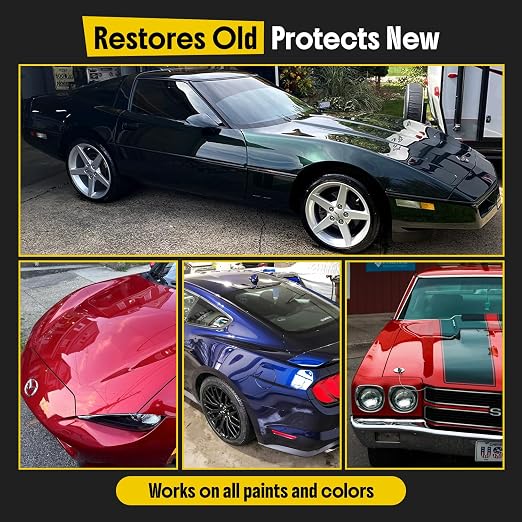 Carfidant Scratch and Swirl Remover - Car Scratch Remover for Vehicles Paint - Polishing Compound for Cars with Pad and Towel - Cutting and Buffing Compound for Paint Restorer