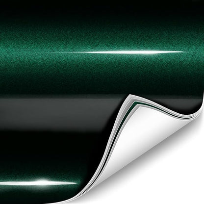 ColorFusion PPF by VViViD, Gloss Shadow Green Dry Apply PPF Vinyl Car Wrap Roll 1ft x 5ft