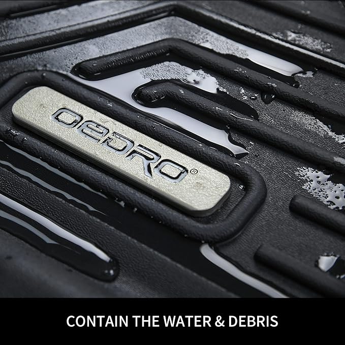 OEDRO Floor Mats Compatible with 2016-2017 Subaru Crosstrek, 2012-2016 Impreza, 2015-2021 WRX/WRX STi, 2013-2015 XV Crosstrek (Subaru/XV/Crosstrek/only), 1st and 2nd Row Floor Liners Black