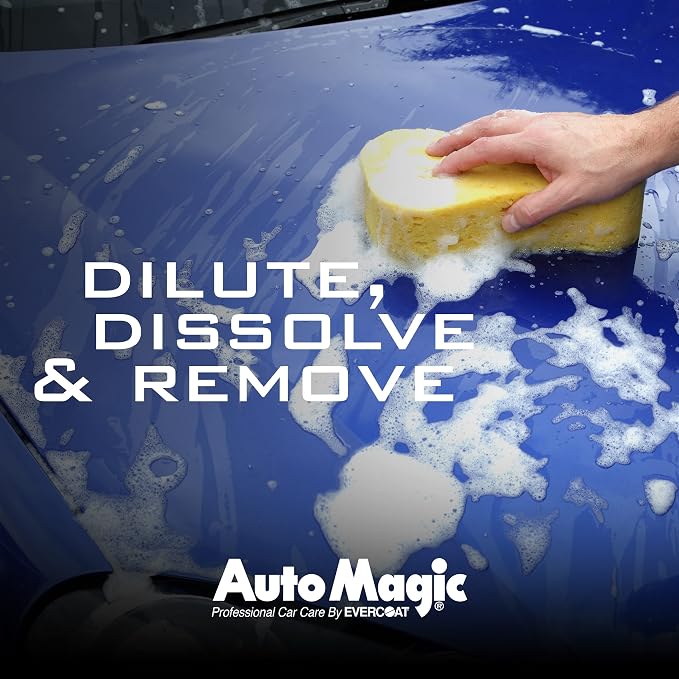 Auto Magic Wheel Magic Professional Rim Cleaner & Tire Cleaner – Heavy-Duty Acid-Free Spray, VOC Compliant, Body Shop Safe – Removes Brake Dust and Road Grime From OEM Wheels