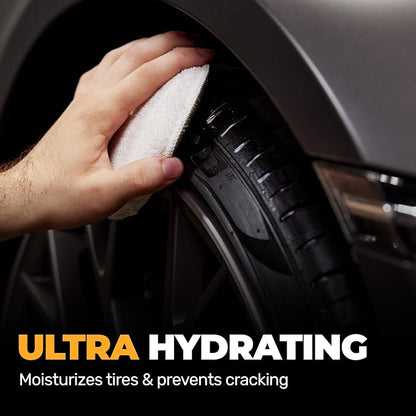Nexgen Tire Dressing (Gallon) - Long-Lasting Tire Shine & UV Protection - Repels Dust & Debris - On-the-Go Car Detailing - Car Cleaning Supplies - for Tires, Dashboards, & Trim