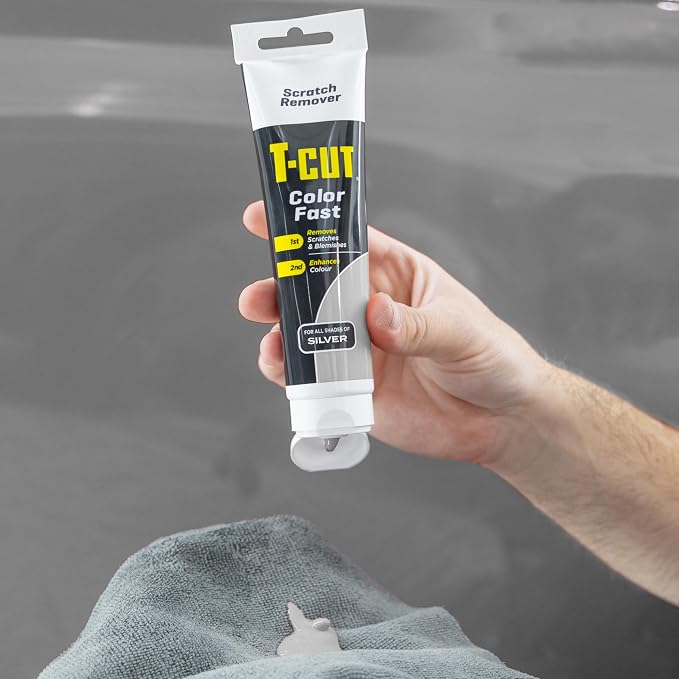 T-Cut Color Fast Scratch Remover & Paint Restorer, Silver - Repairs Swirls & Scratches, Removes Oxidation, Restores Color & Enhances Shine, 5.3 oz