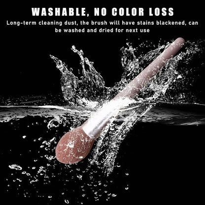 Dickno 2PCS Car Interior Dust Brush, Soft Scratch Free Auto Detailing Brushes, Universal Vehicle Interior Cleaning Tool for Automotive Dashboard, Air Vents, Leather (Long Pink)