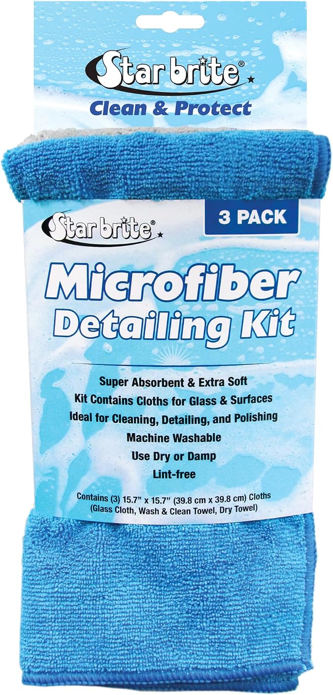 STAR BRITE Microfiber Detailing Kit (3PC) (040079)