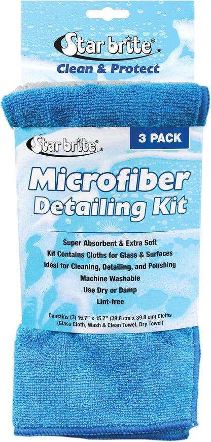 STAR BRITE Microfiber Detailing Kit (3PC) (040079)