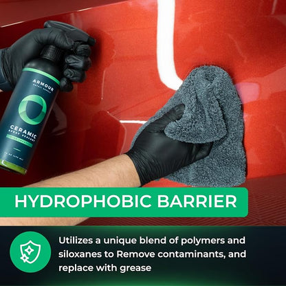 Armour Detail Supply Ceramic Spray Sealant Coating - Superior Automotive Protection, Safe on all Vehicles, Ultra Hydrophobic