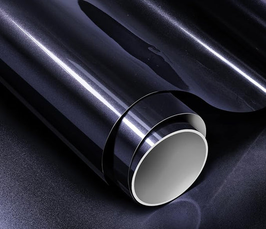 ColorFusion PPF by VViViD, Gloss Storm Grey Dry Apply PPF Vinyl Car Wrap Roll 1ft x 5ft